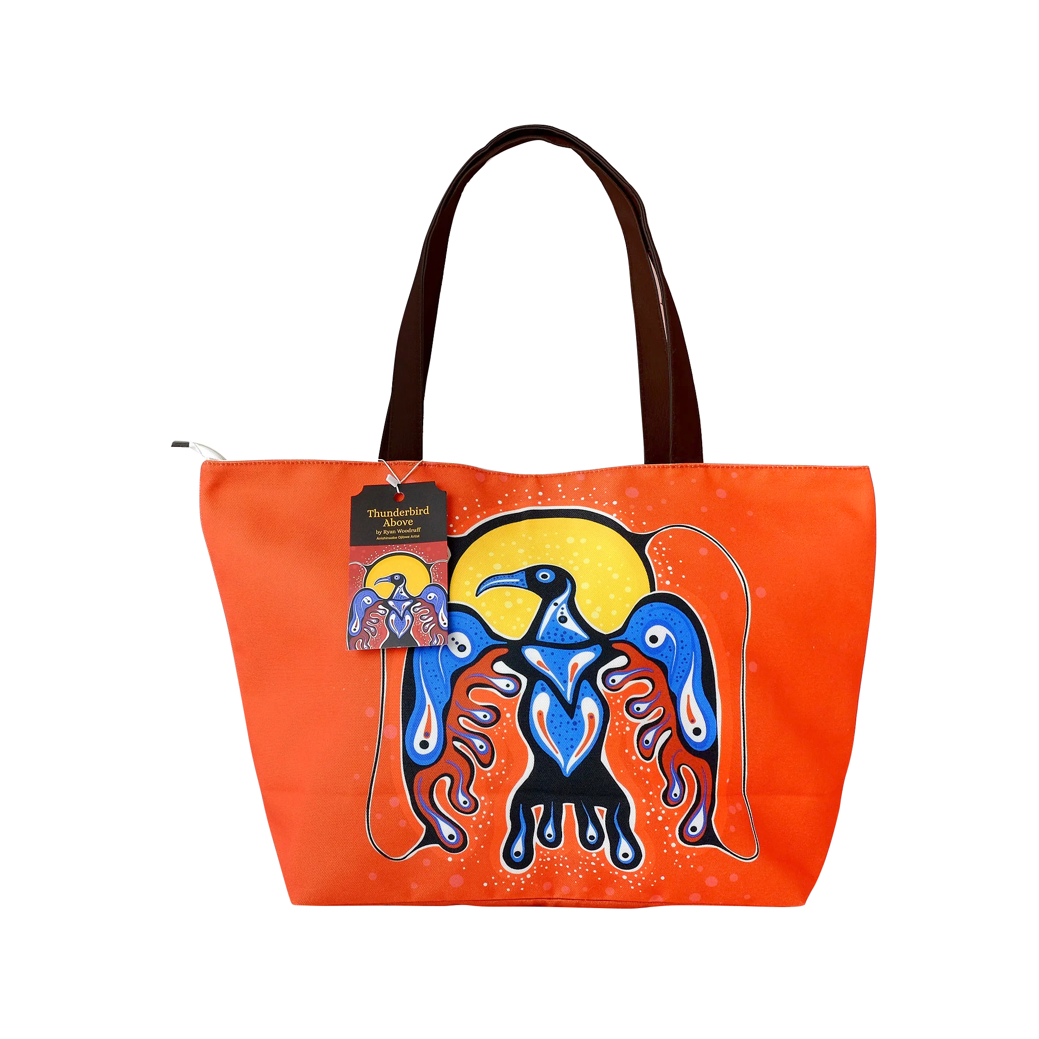Indigenous Art Large Tote Bag